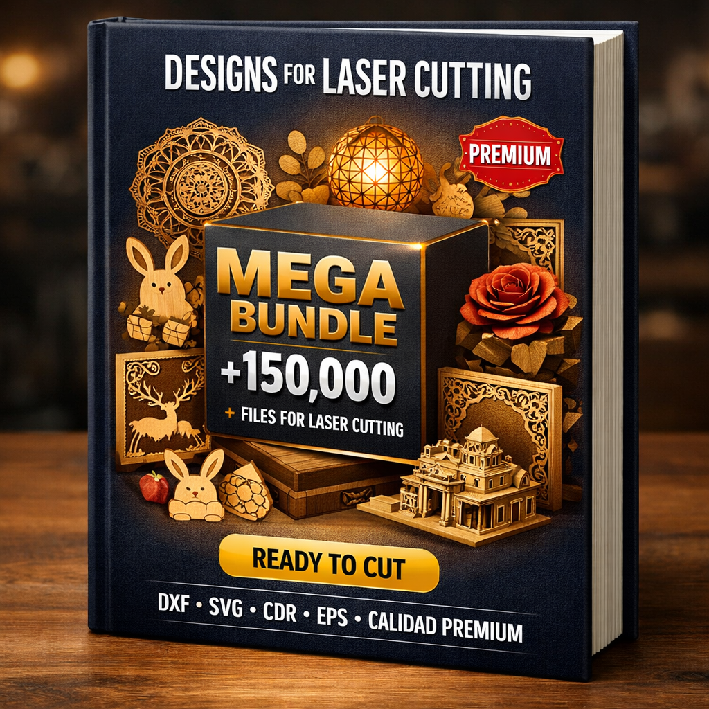 Mega Bundle +150,000 Laser Cutting Files