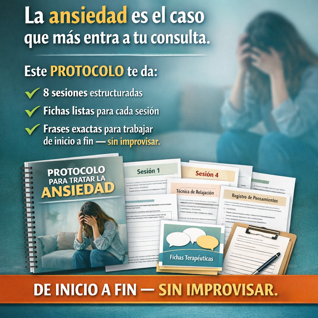 Ansiedad y Pánico | Sistema de Sesiones Estructuradas