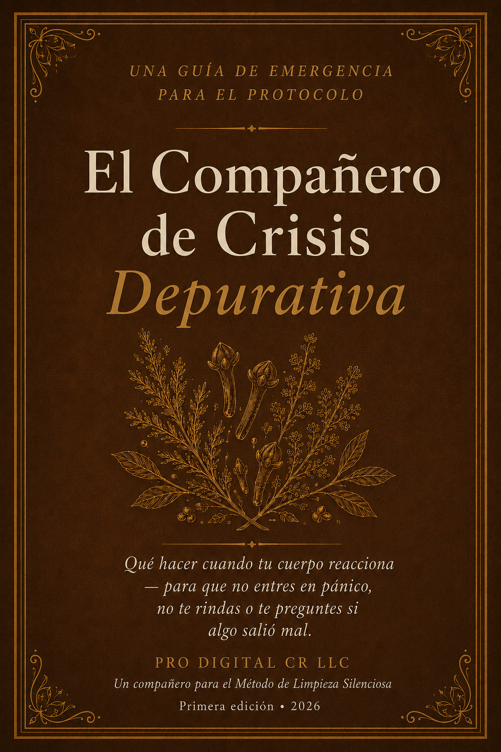 El Compañero de Crisis Depurativa™ — Tu Guía de Emergencia para el Protocolo de 30 Días