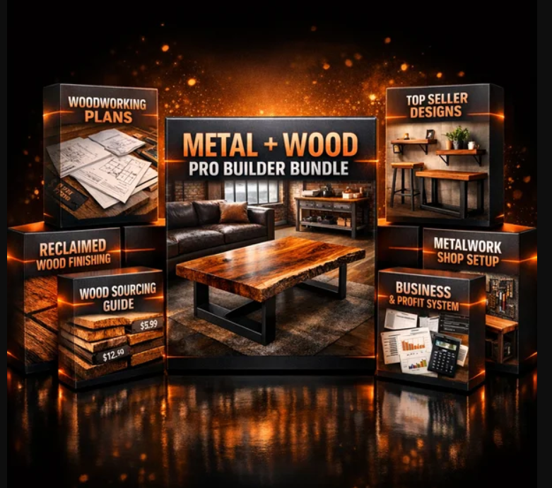 Metal + Wood Pro Builder Bundle (7 in 1)