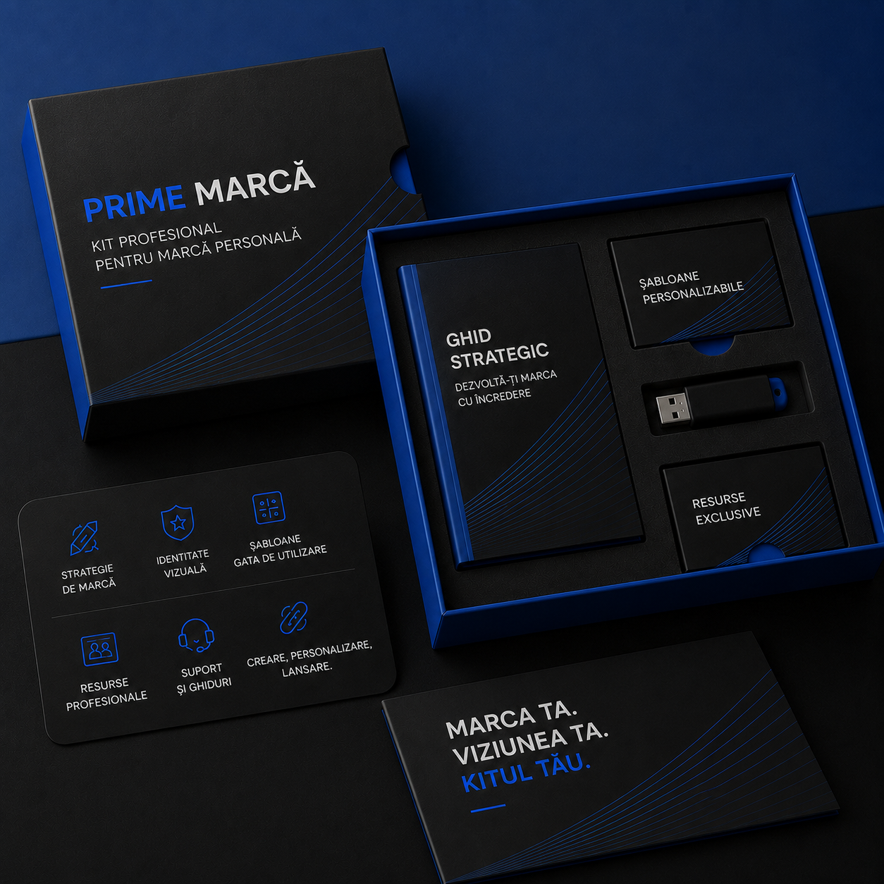 Prime Marque — Kit Profesional White Label | UP |RUM