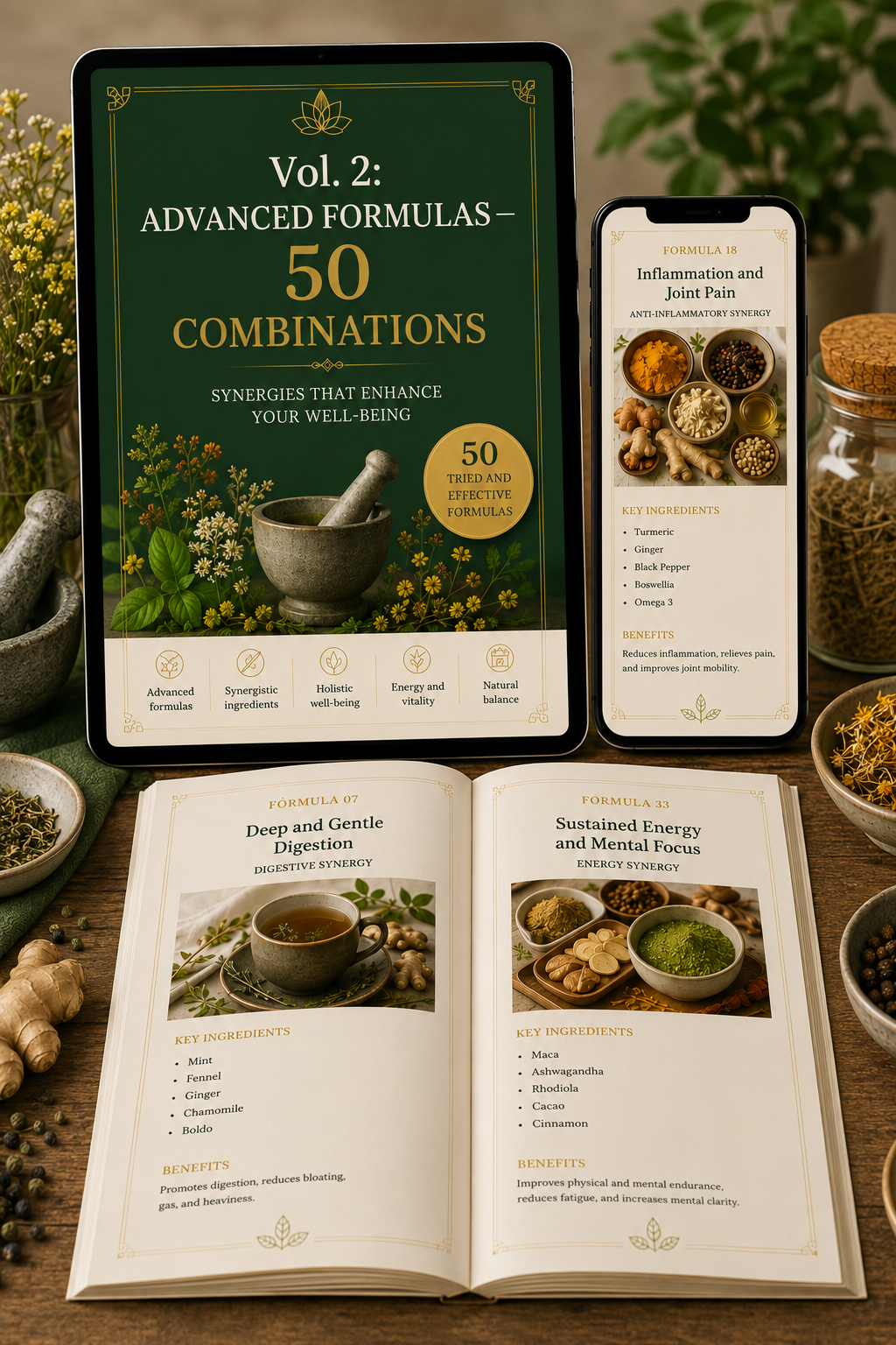 Vol. 2: Advanced Formulas — 50 Combinations
