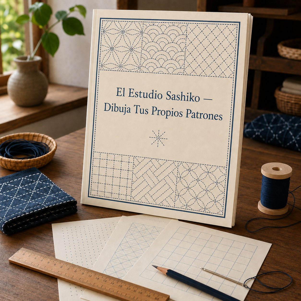 El Estudio Sashiko — Diseña tus propios patrones | UP