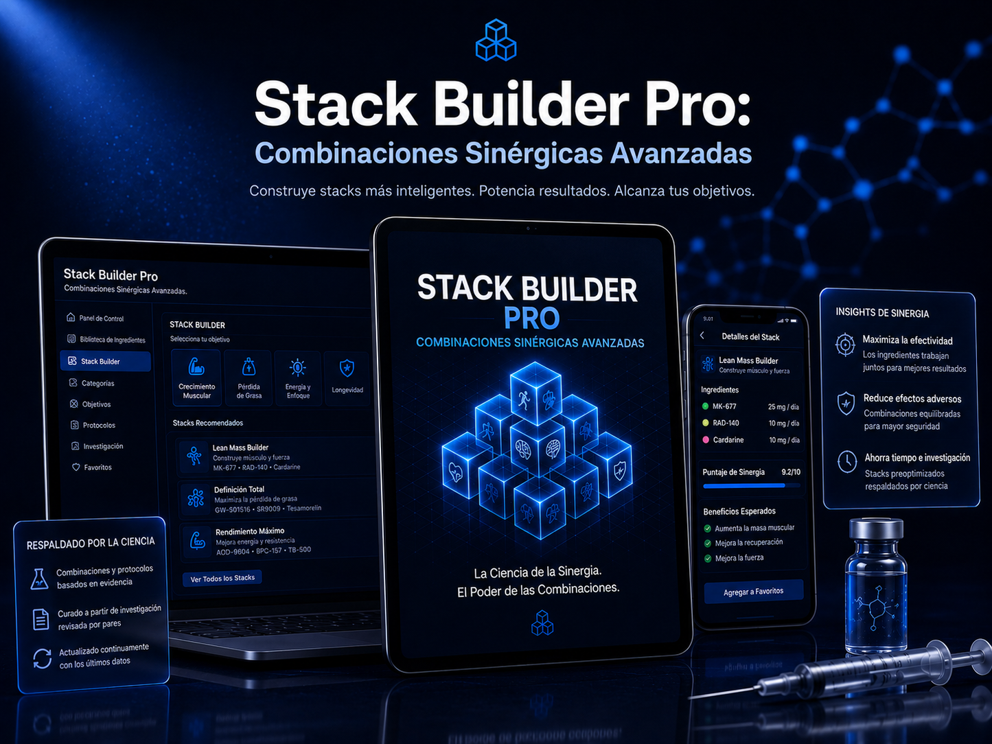 Stack Builder Pro: Combinaciones Sinérgicas Avanzadas