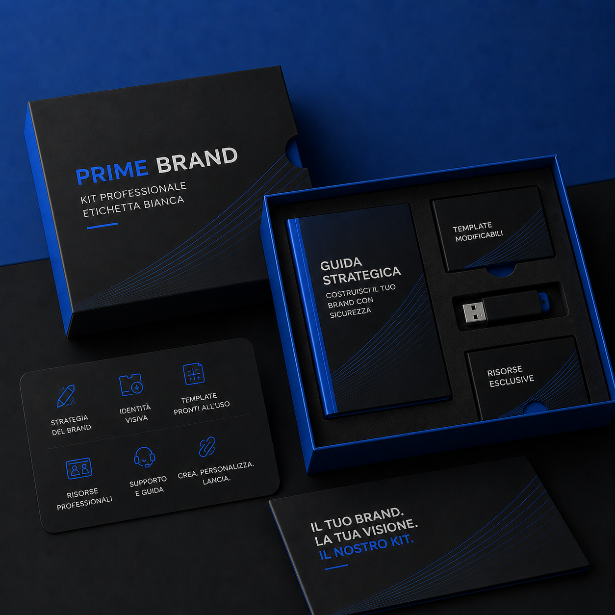 Prime Marchio — Kit Professionale Personalizzabile | UP