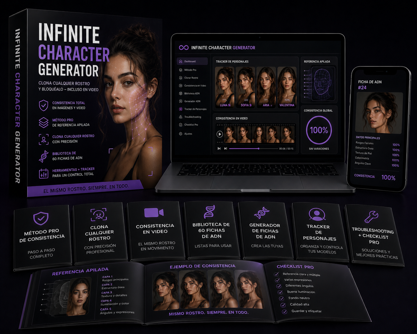 INFINITE CHARACTER GENERATOR | Clone Any Face & Lock It Forever | UP