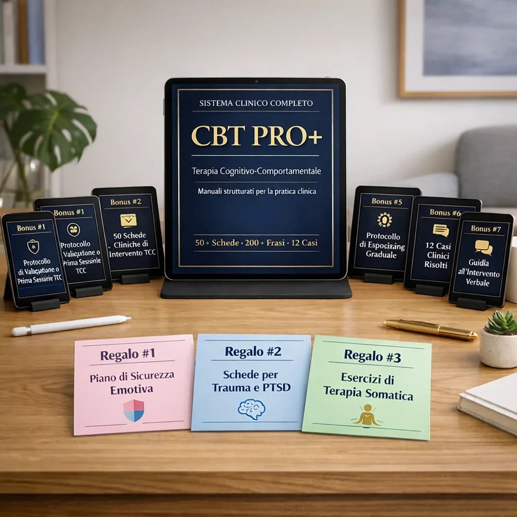 CBT PRO+™ – Protocolos Estructurados de Terapia Cognitivo-Comportamental