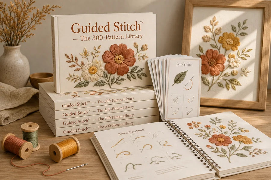 Guided Stitch™ — The 300-Pattern Library