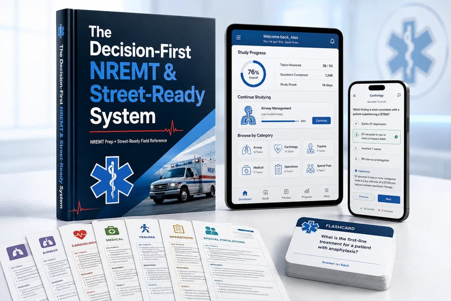 The Decision-First NREMT & Street-Ready System
