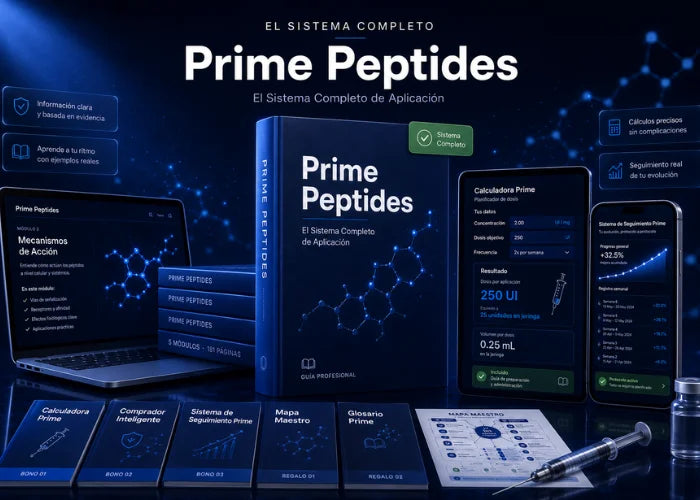 Prime Peptides — El Sistema Completo de Aplicación