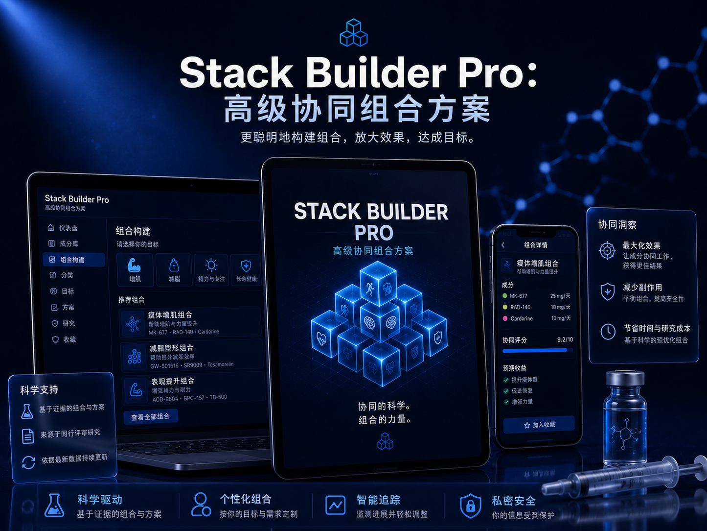 Stack Builder Pro：高级协同组合构建器